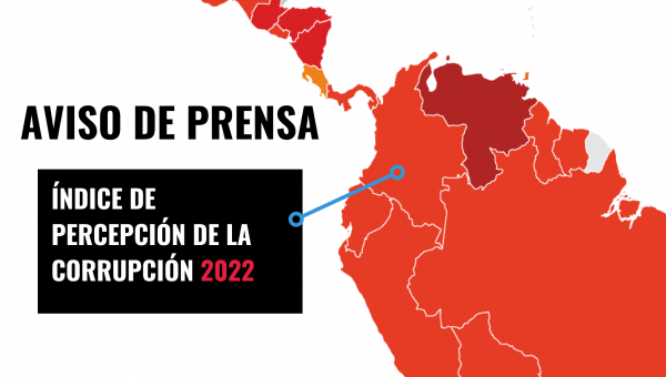 Aviso de prensa: Los resultados del Índice de Percepción de la Corrupción (IPC) 2022 se publicarán el 31 de enero de 2023