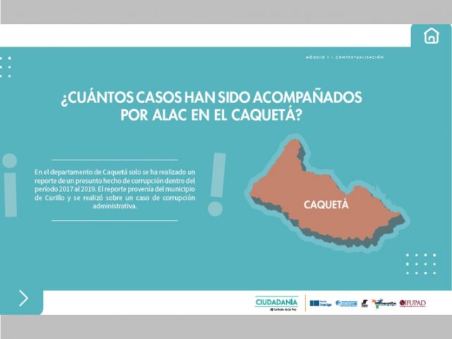 Conoce algunos datos de corrupción en Colombia (Caquetá)