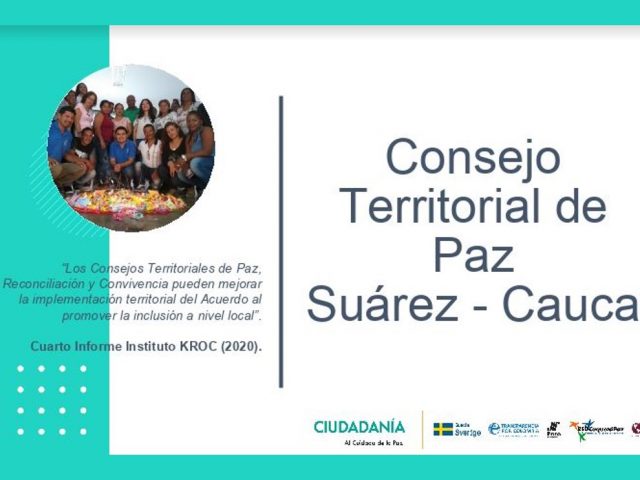 Consejo Territorial de Paz – Transparencia